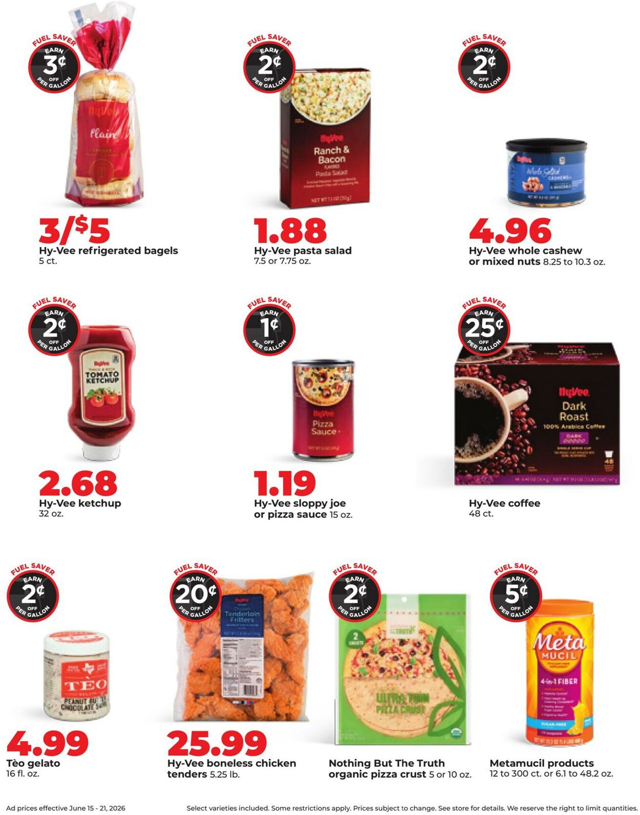 Catalogue HyVee from 06/15/2026
