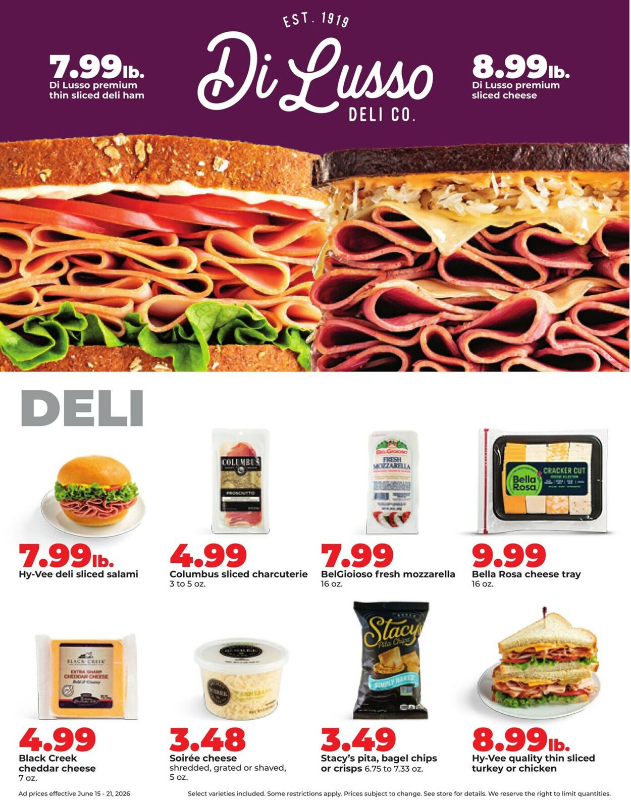 Catalogue HyVee from 06/15/2026
