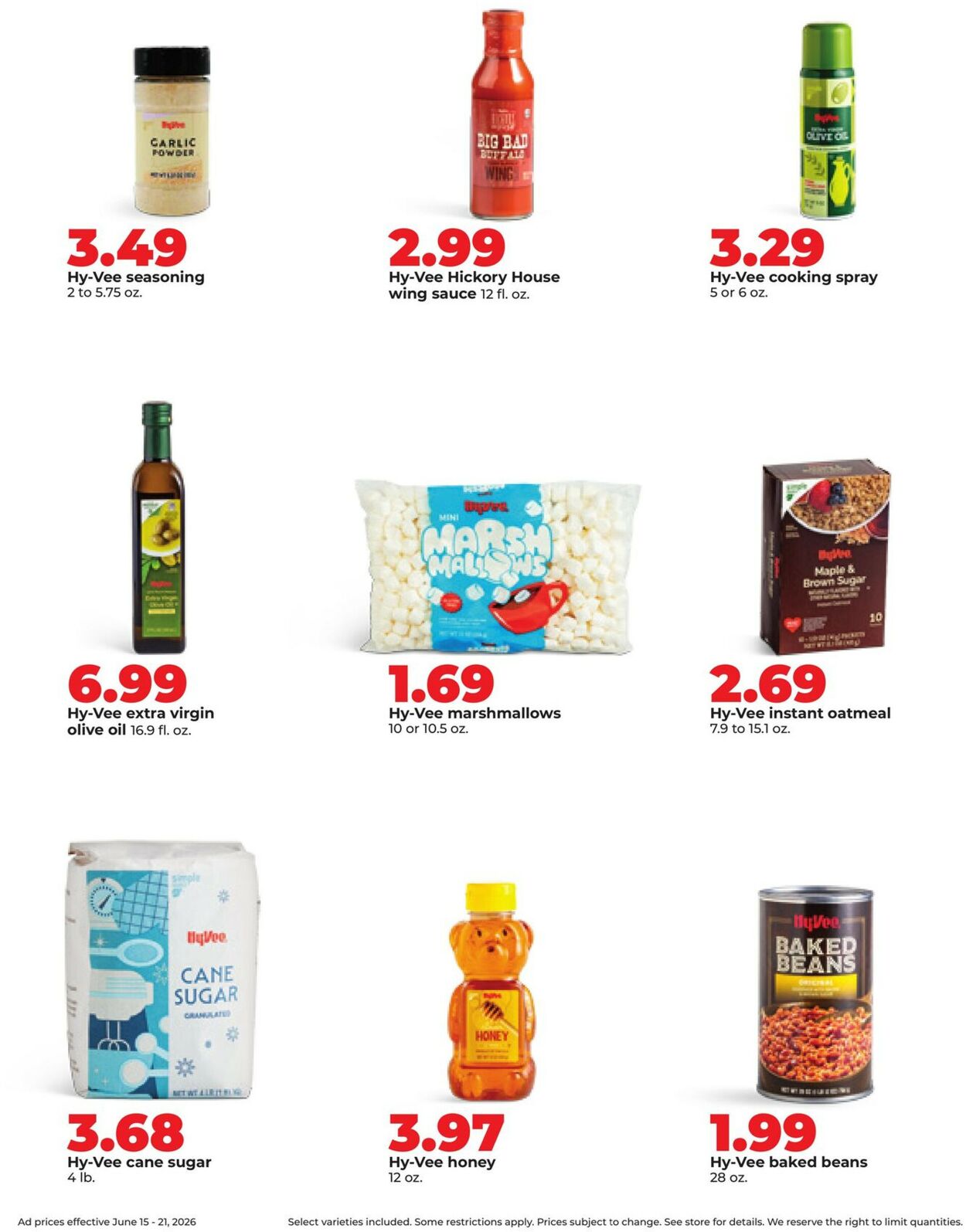 Catalogue HyVee from 06/15/2026