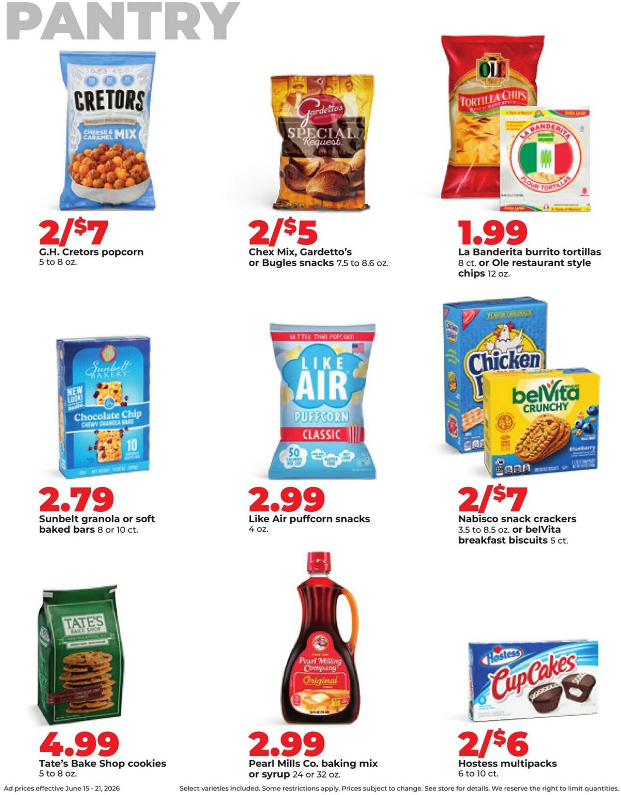 Catalogue HyVee from 06/15/2026