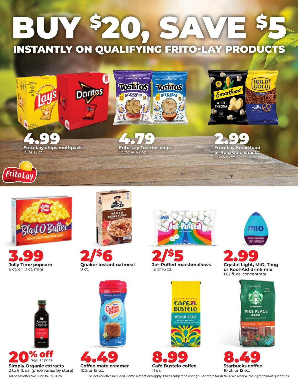 Catalogue HyVee from 06/15/2026