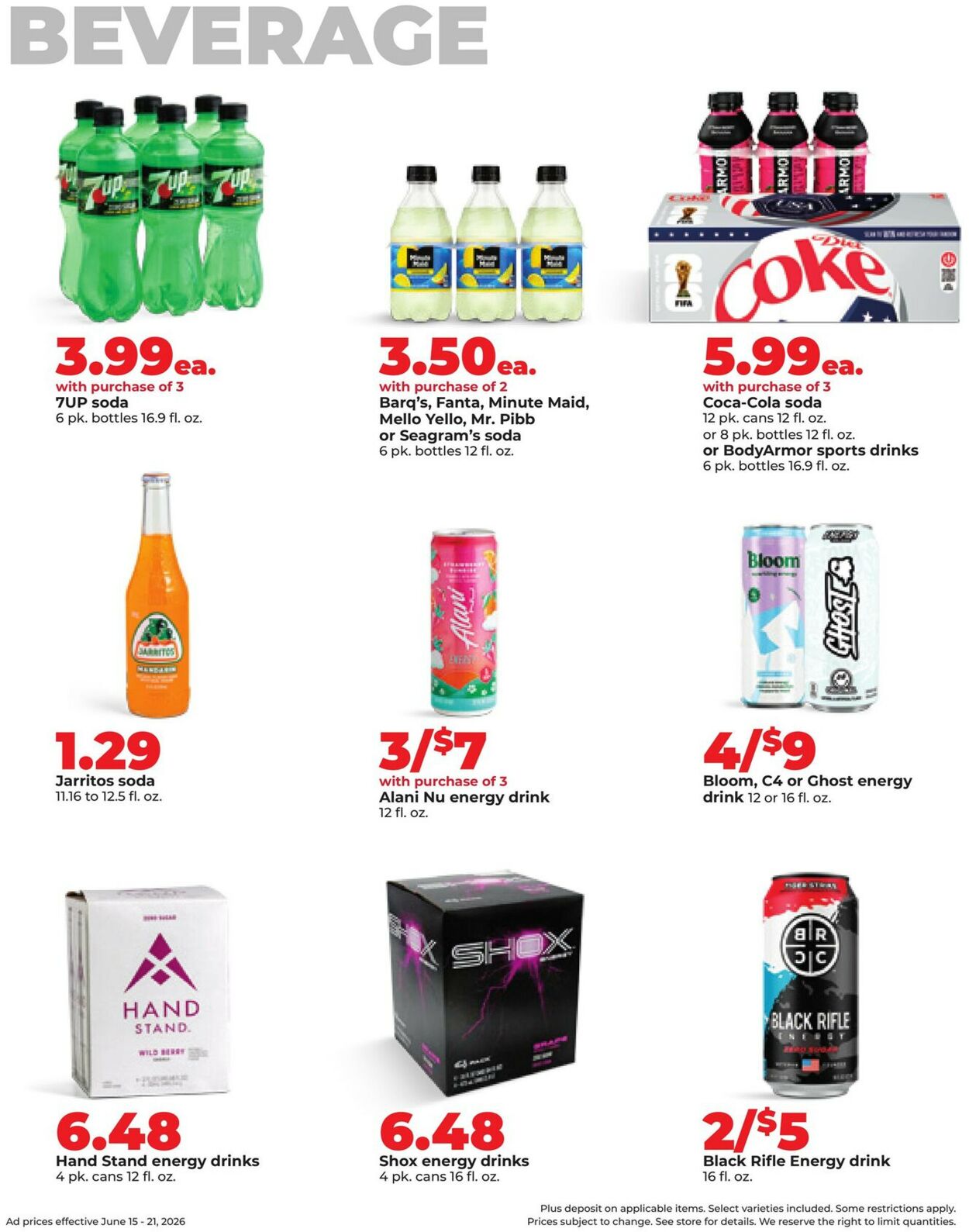 Catalogue HyVee from 06/15/2026