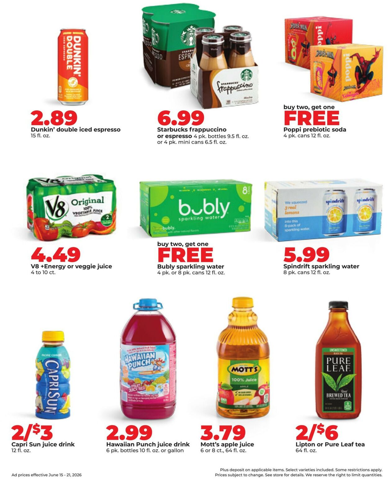 Catalogue HyVee from 06/15/2026