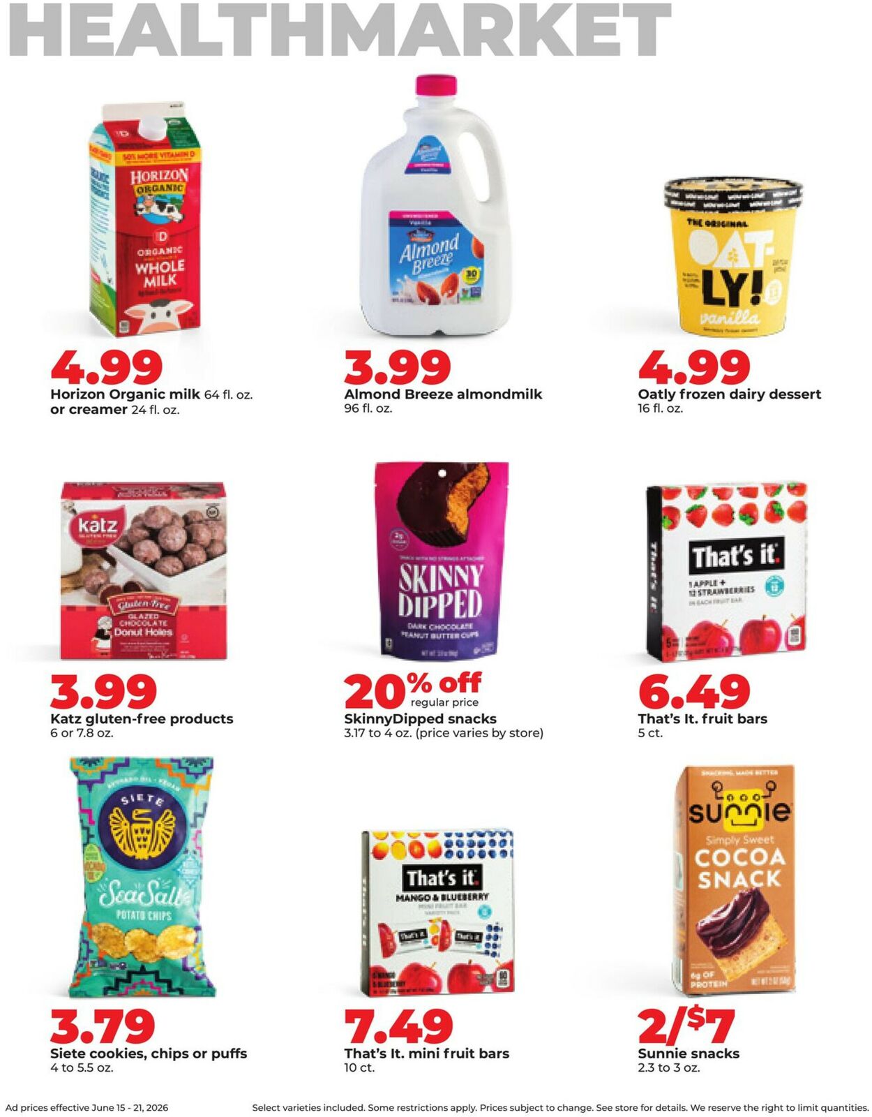 Catalogue HyVee from 06/15/2026