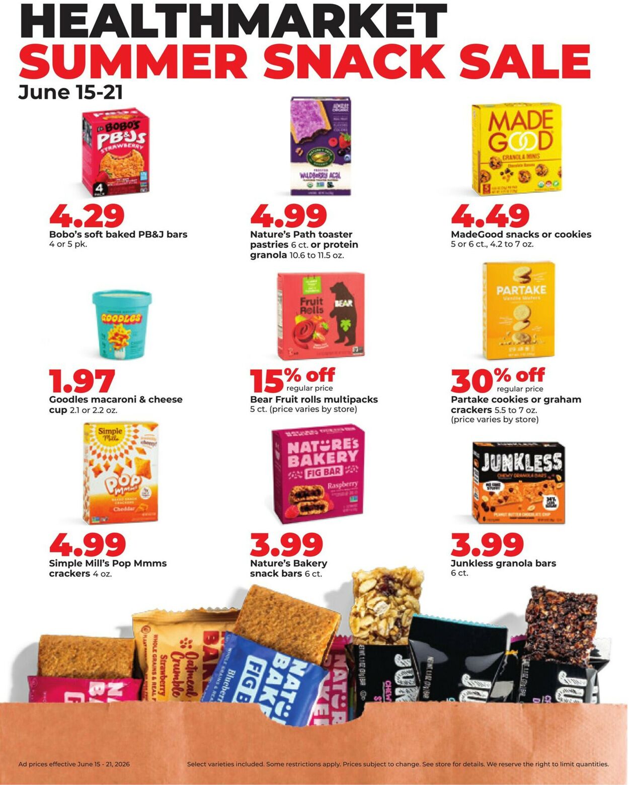 Catalogue HyVee from 06/15/2026