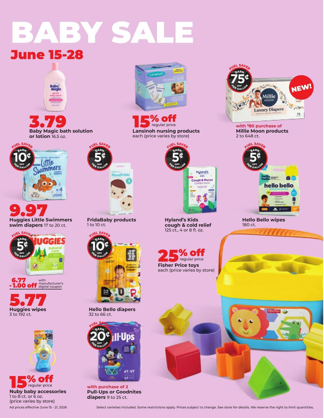 Catalogue HyVee from 06/15/2026