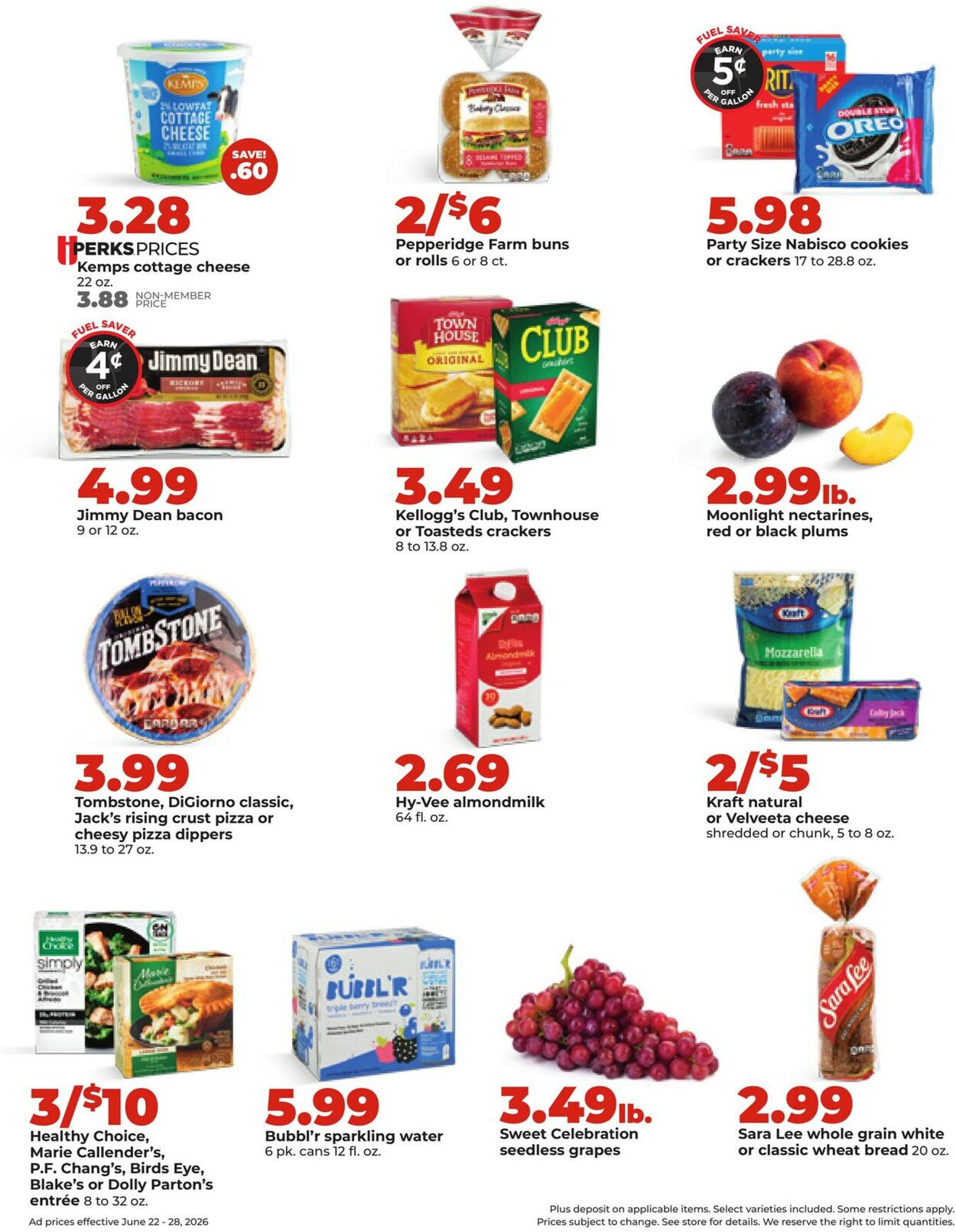 Catalogue HyVee from 06/22/2026