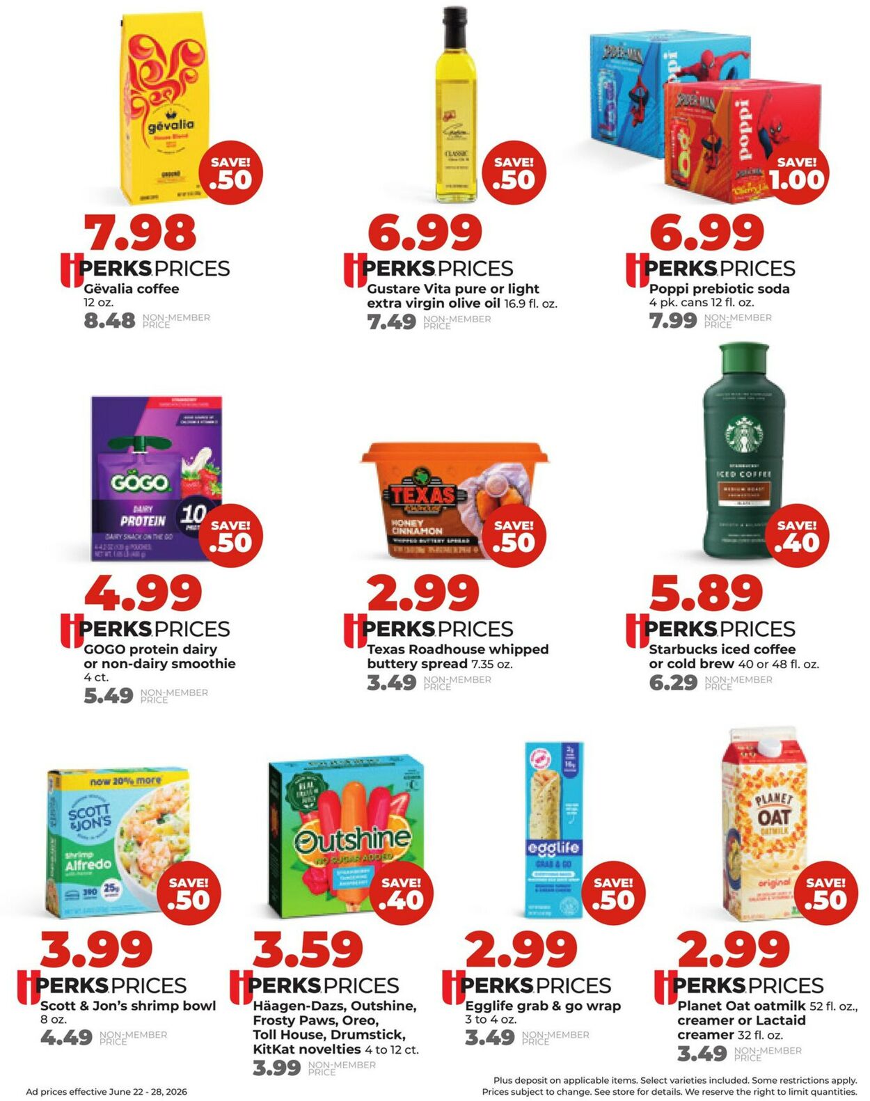 Catalogue HyVee from 06/22/2026
