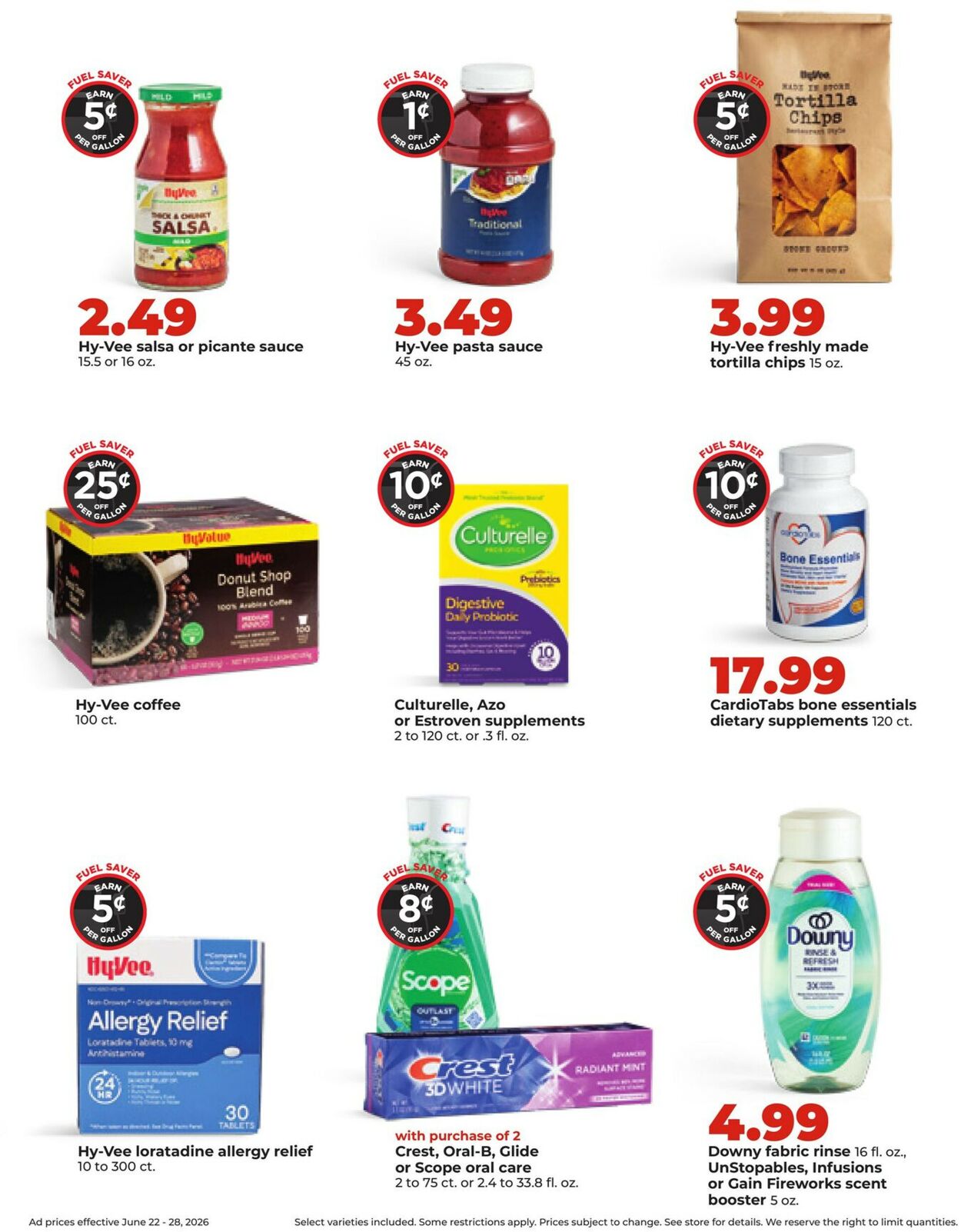 Catalogue HyVee from 06/22/2026