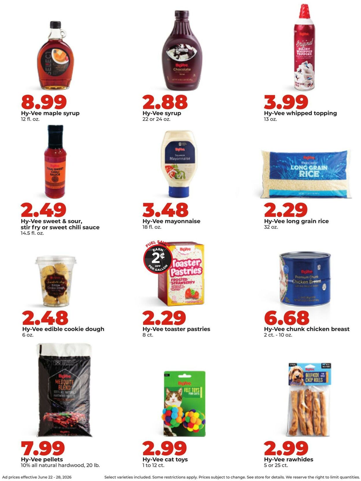 Catalogue HyVee from 06/22/2026