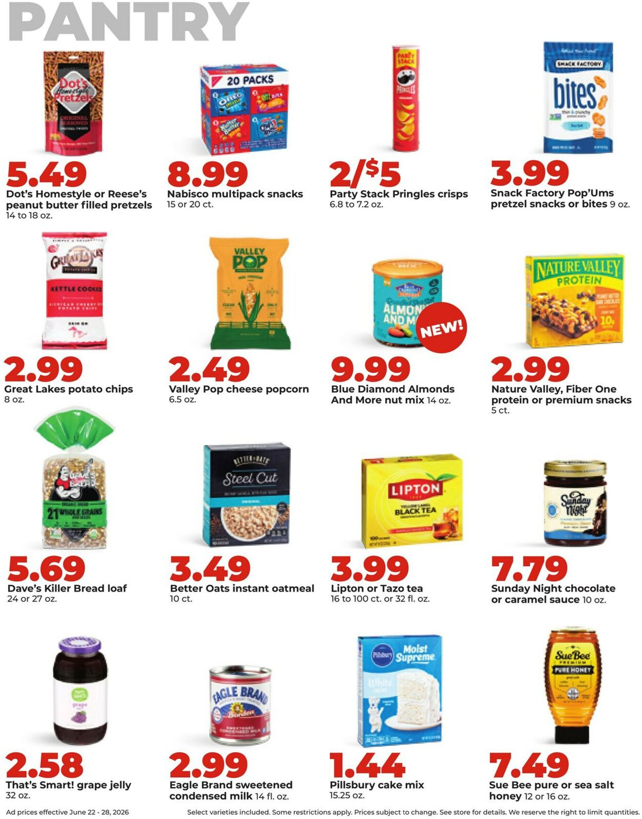 Catalogue HyVee from 06/22/2026