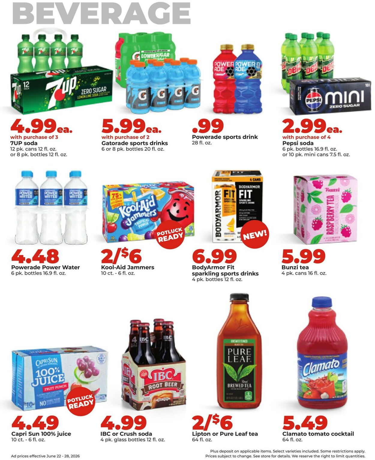 Catalogue HyVee from 06/22/2026