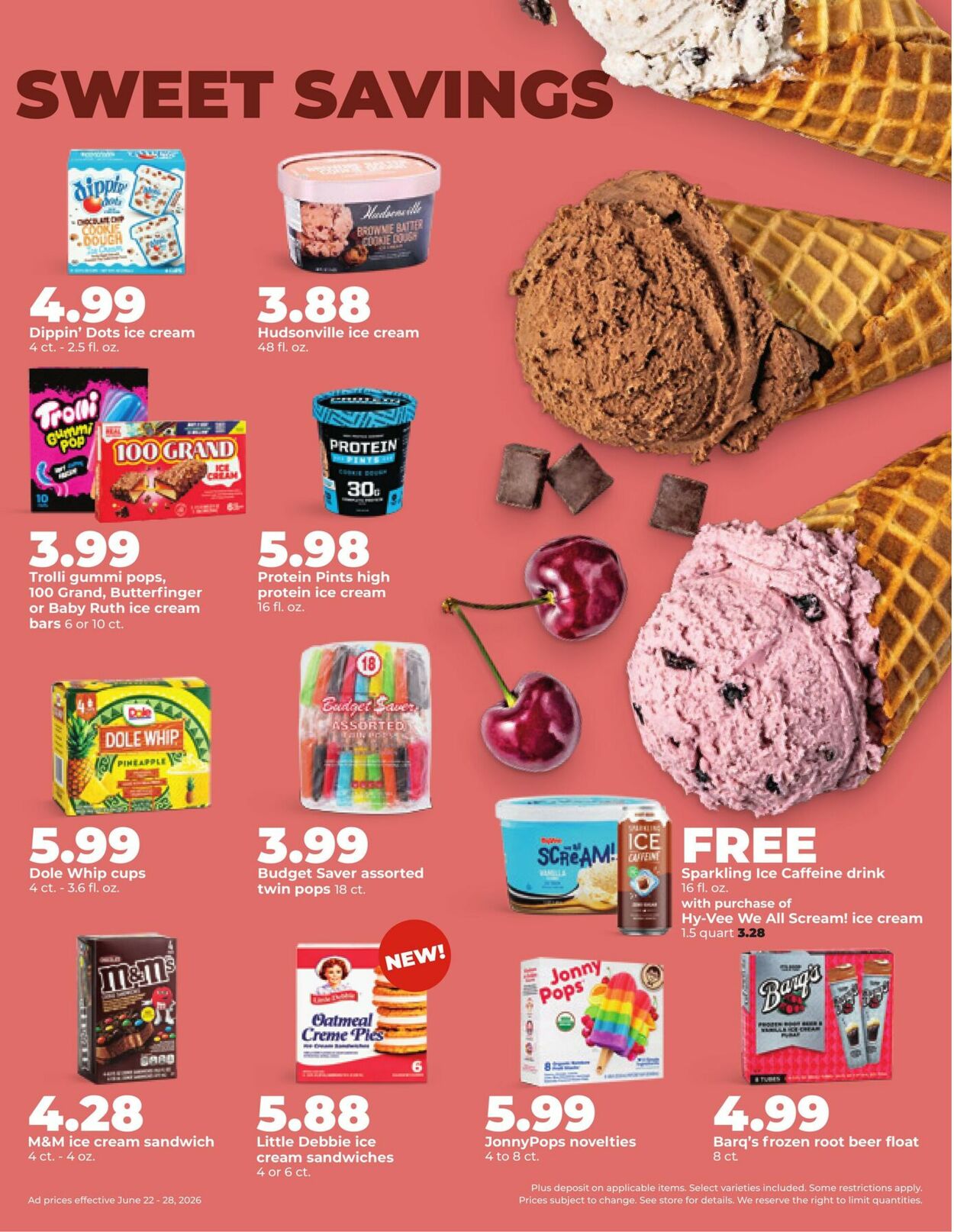 Catalogue HyVee from 06/22/2026