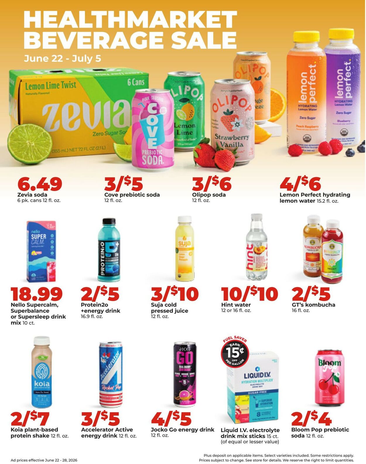 Catalogue HyVee from 06/22/2026