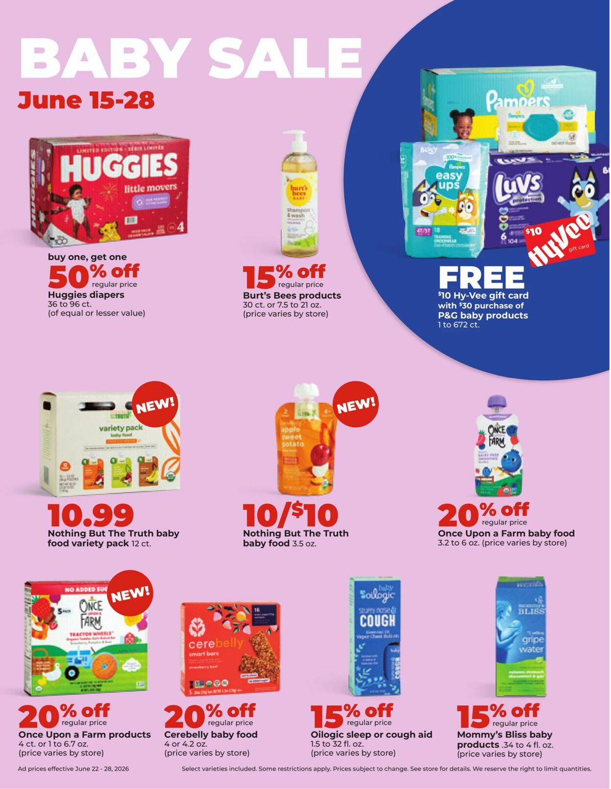 Catalogue HyVee from 06/22/2026
