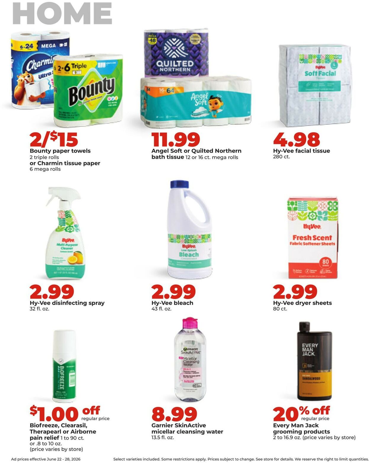 Catalogue HyVee from 06/22/2026