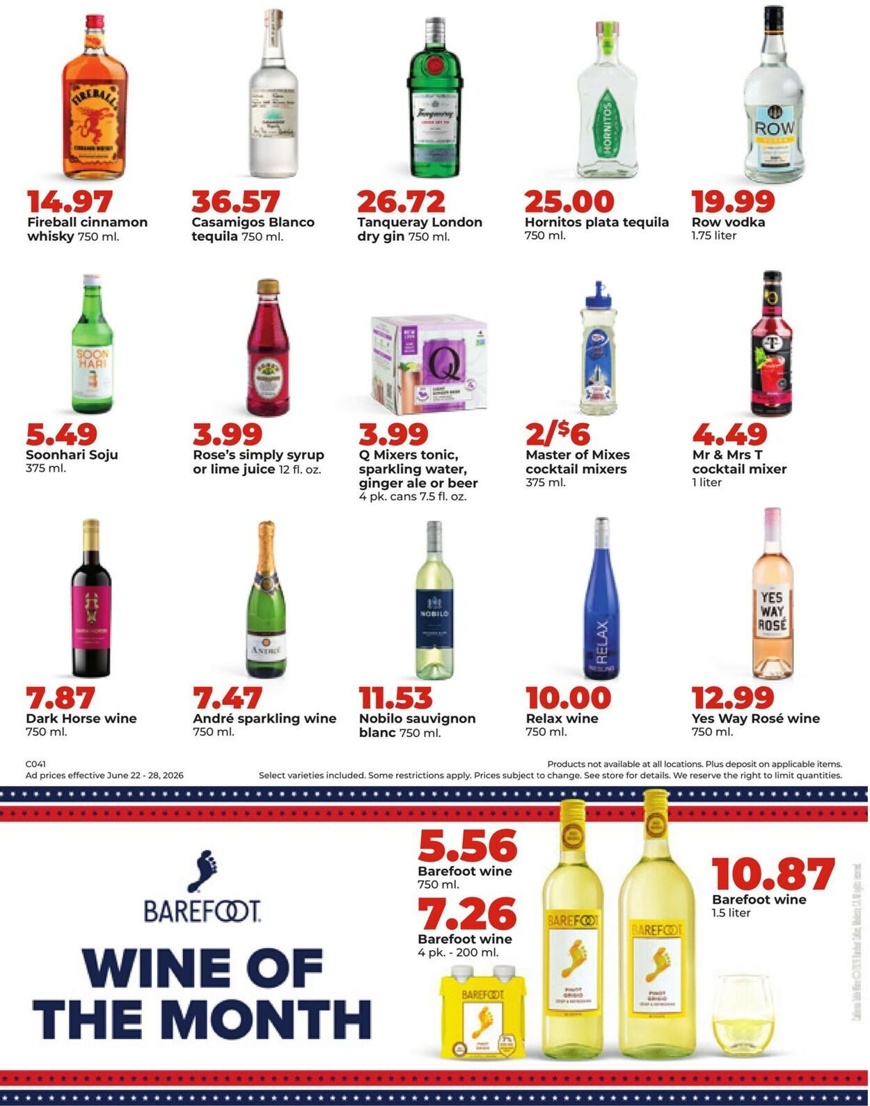 Catalogue HyVee from 06/22/2026