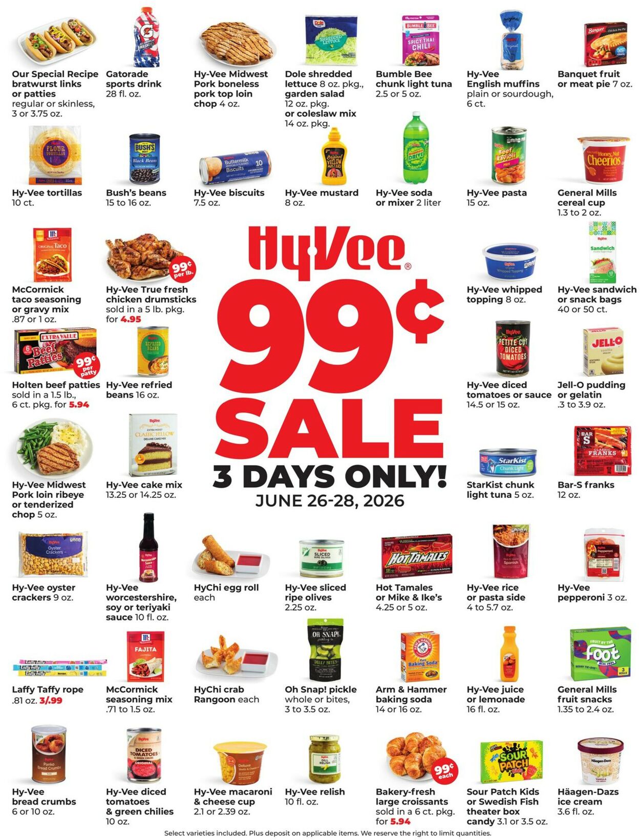 Catalogue HyVee from 06/26/2026