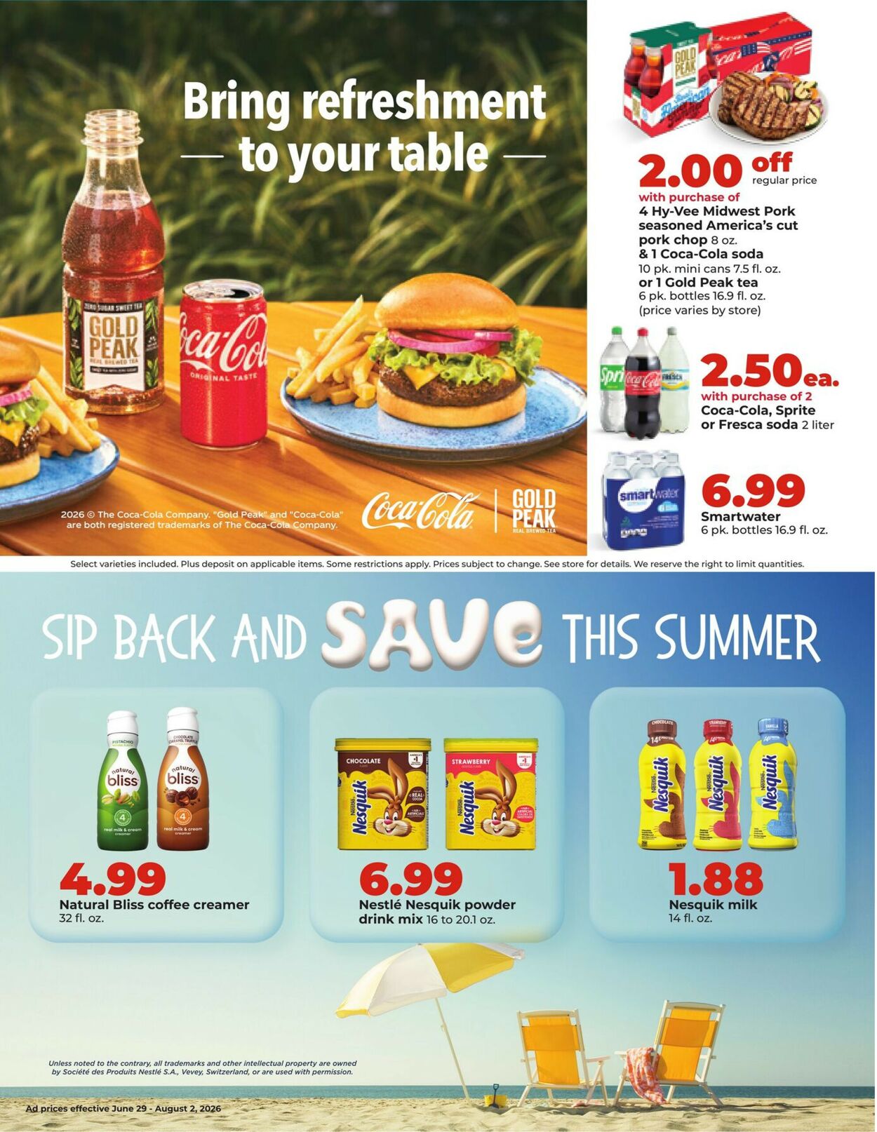 Catalogue HyVee from 06/29/2026
