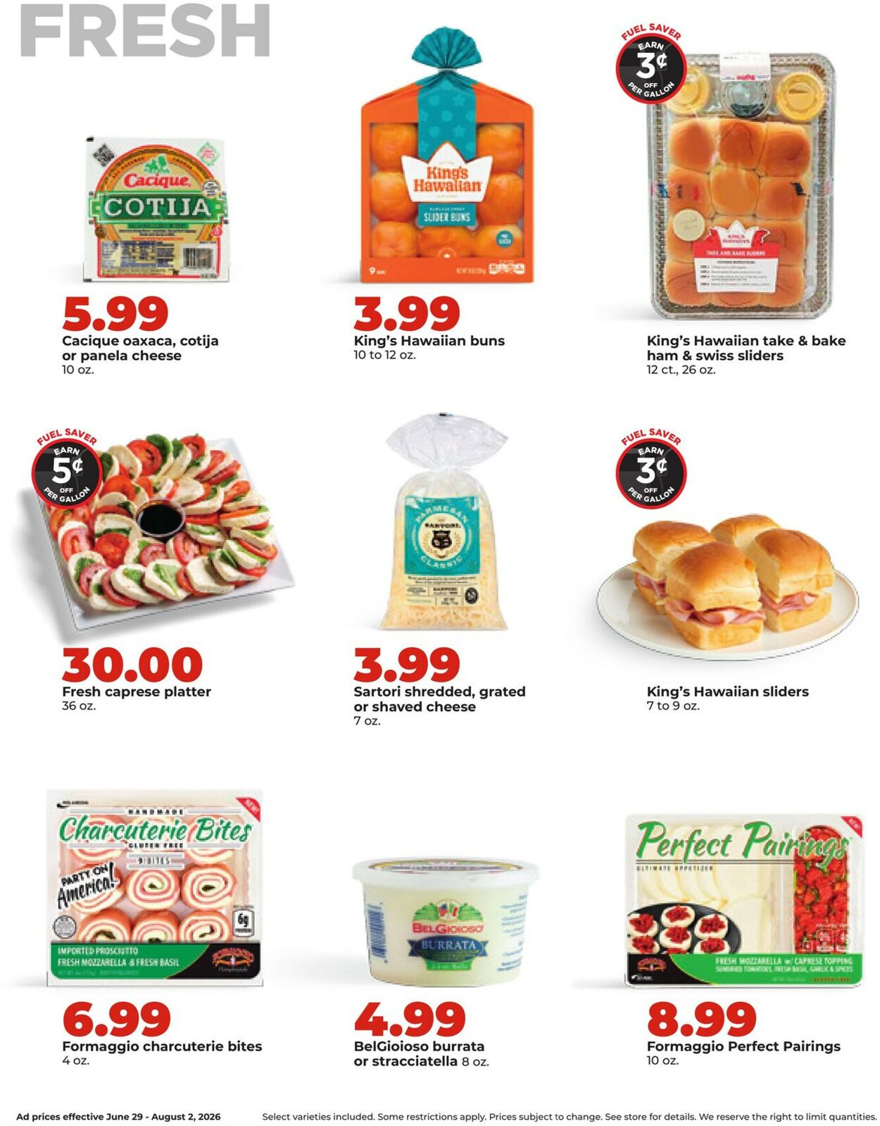 Catalogue HyVee from 06/29/2026