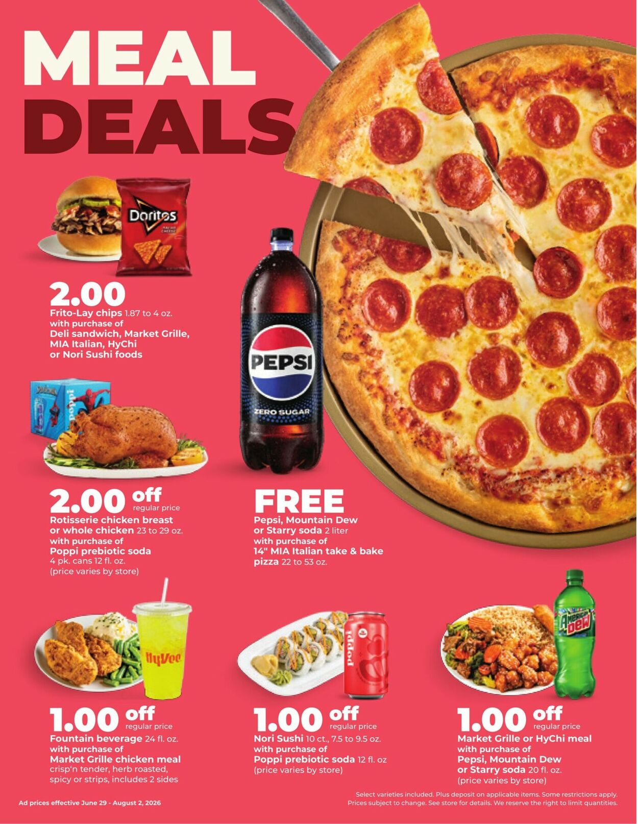 Catalogue HyVee from 06/29/2026