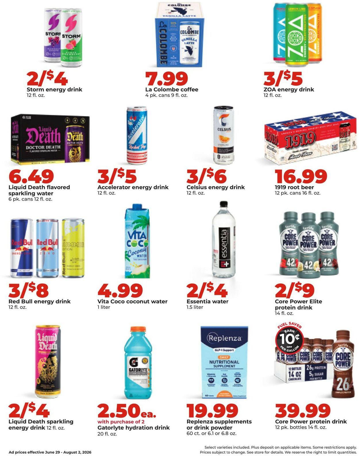 Catalogue HyVee from 06/29/2026