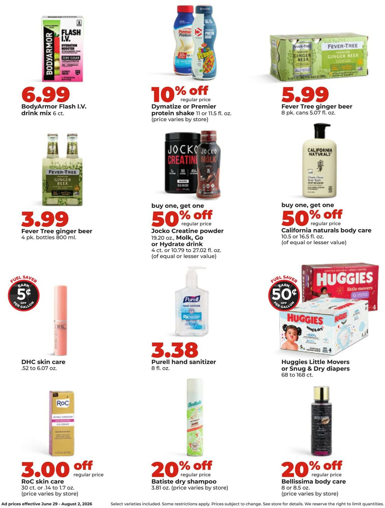 Catalogue HyVee from 06/29/2026