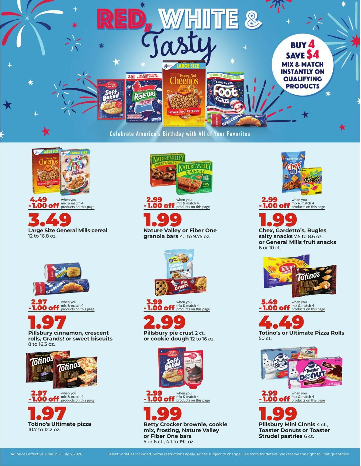 Catalogue HyVee from 06/29/2026