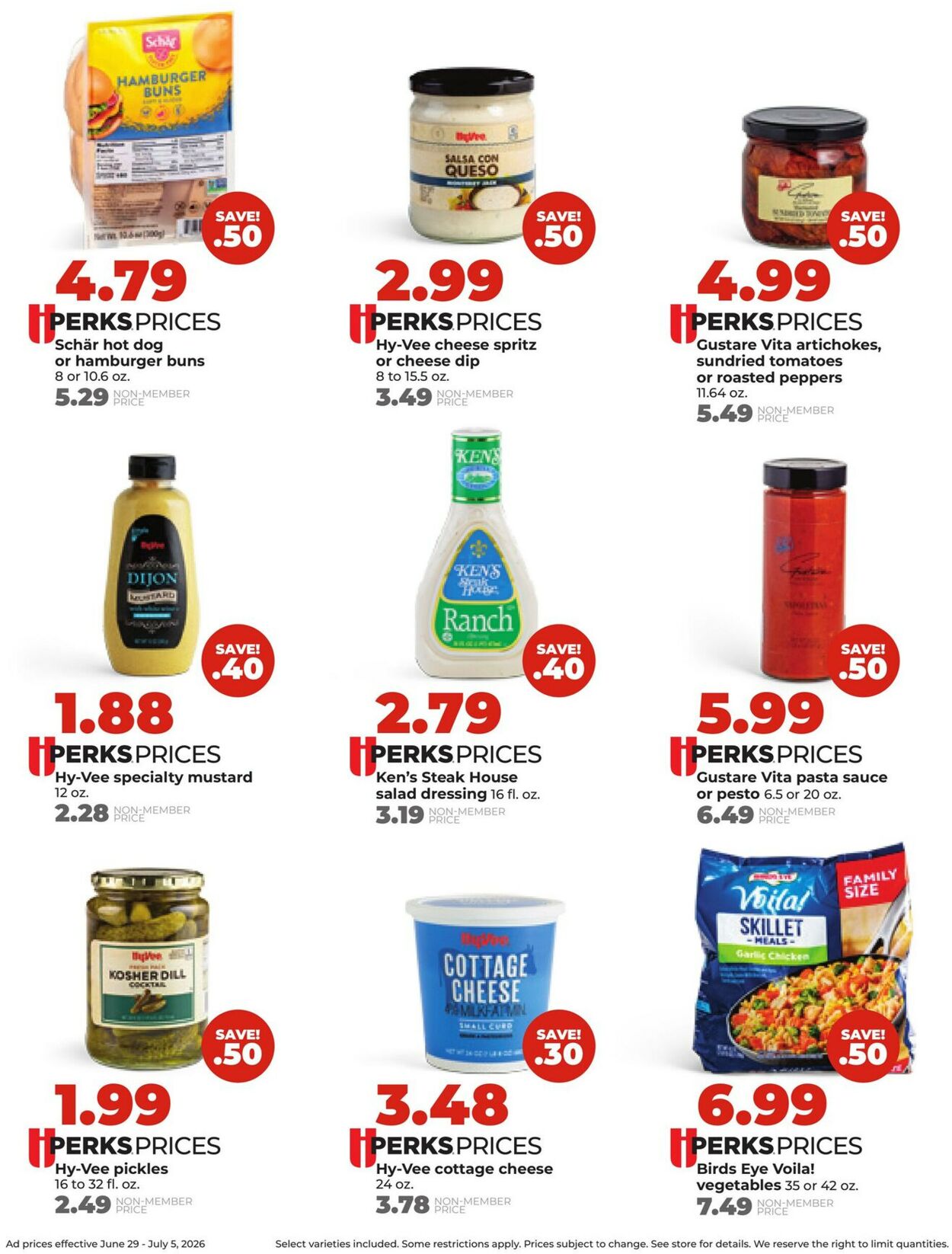 Catalogue HyVee from 06/29/2026