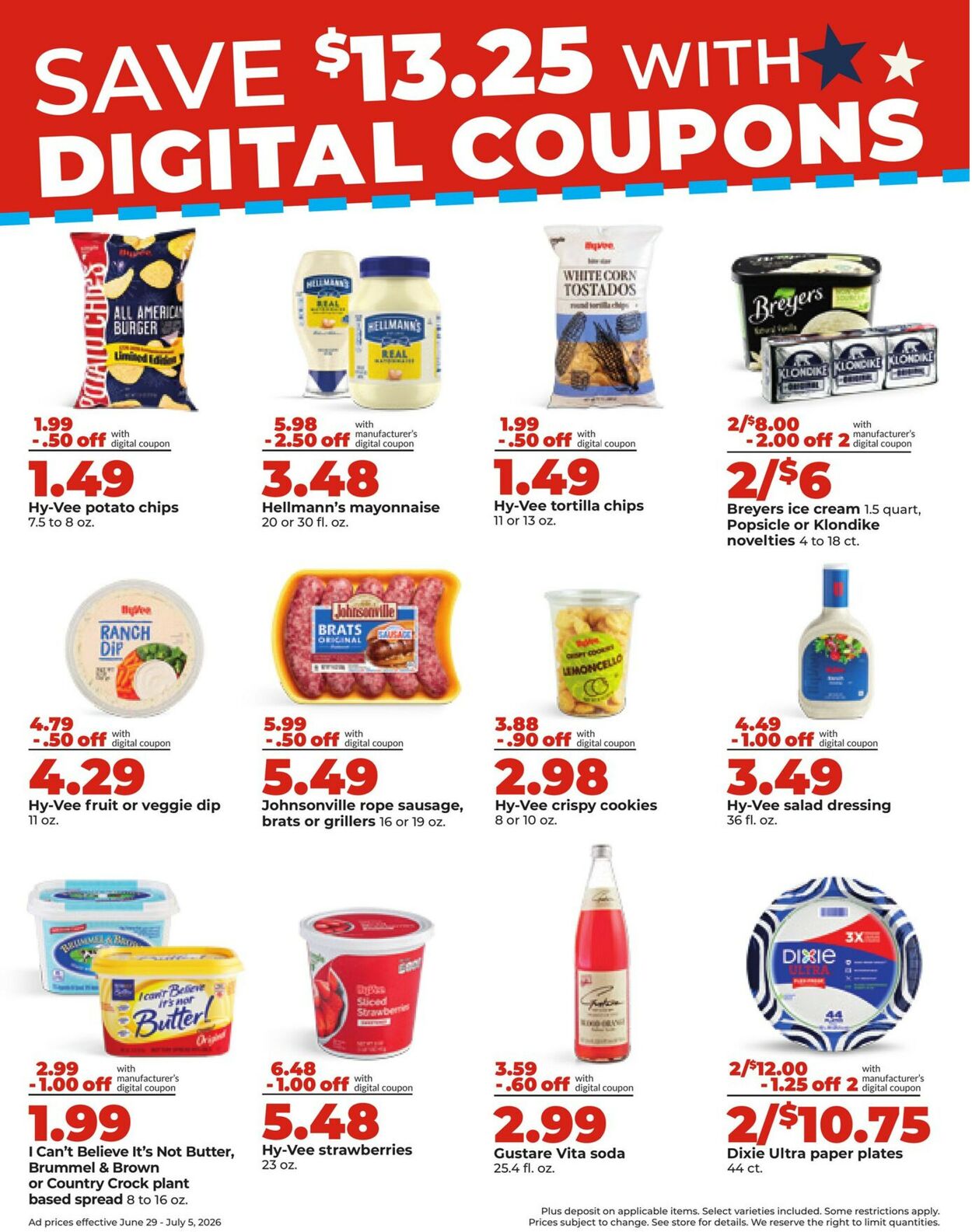 Catalogue HyVee from 06/29/2026