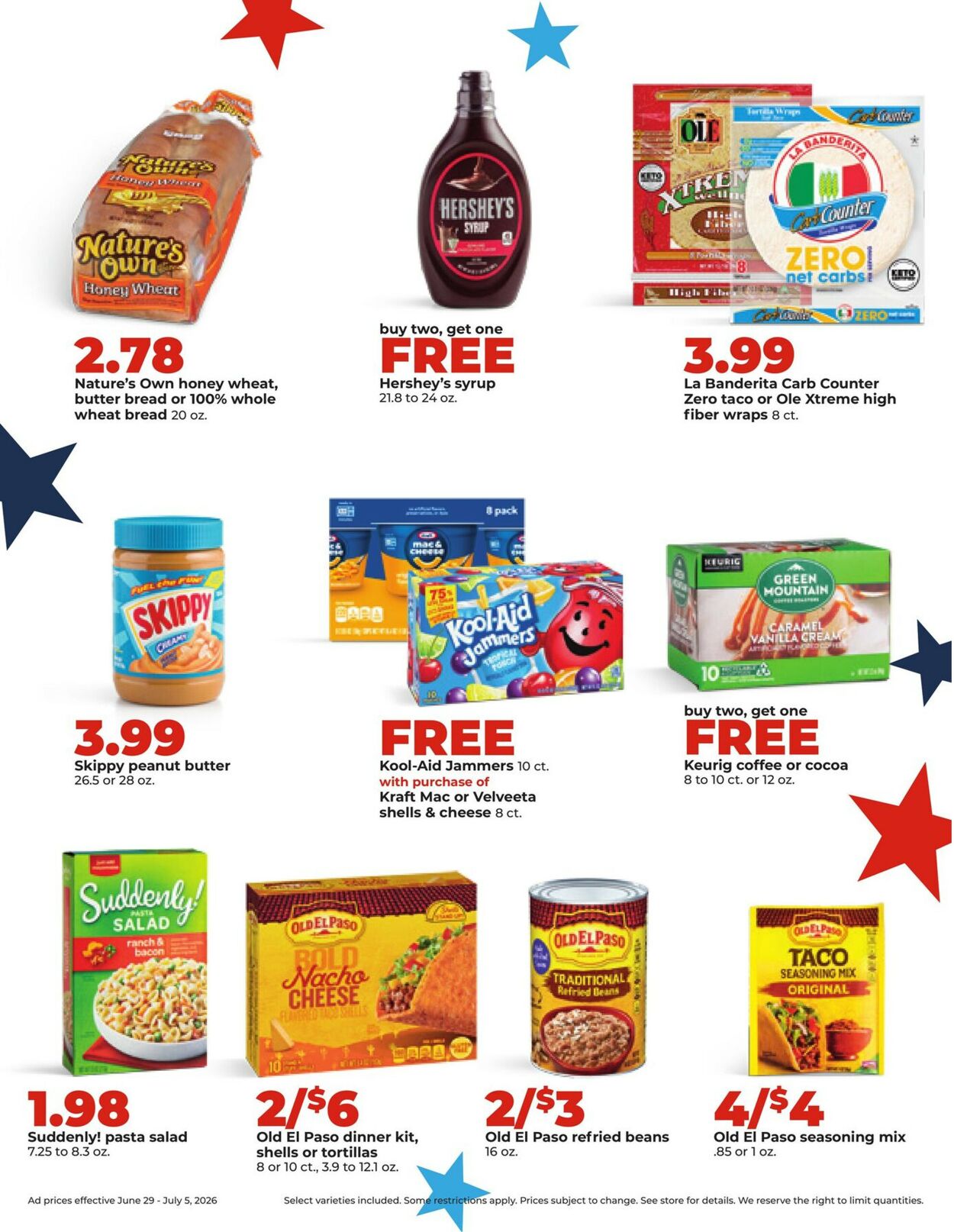 Catalogue HyVee from 06/29/2026