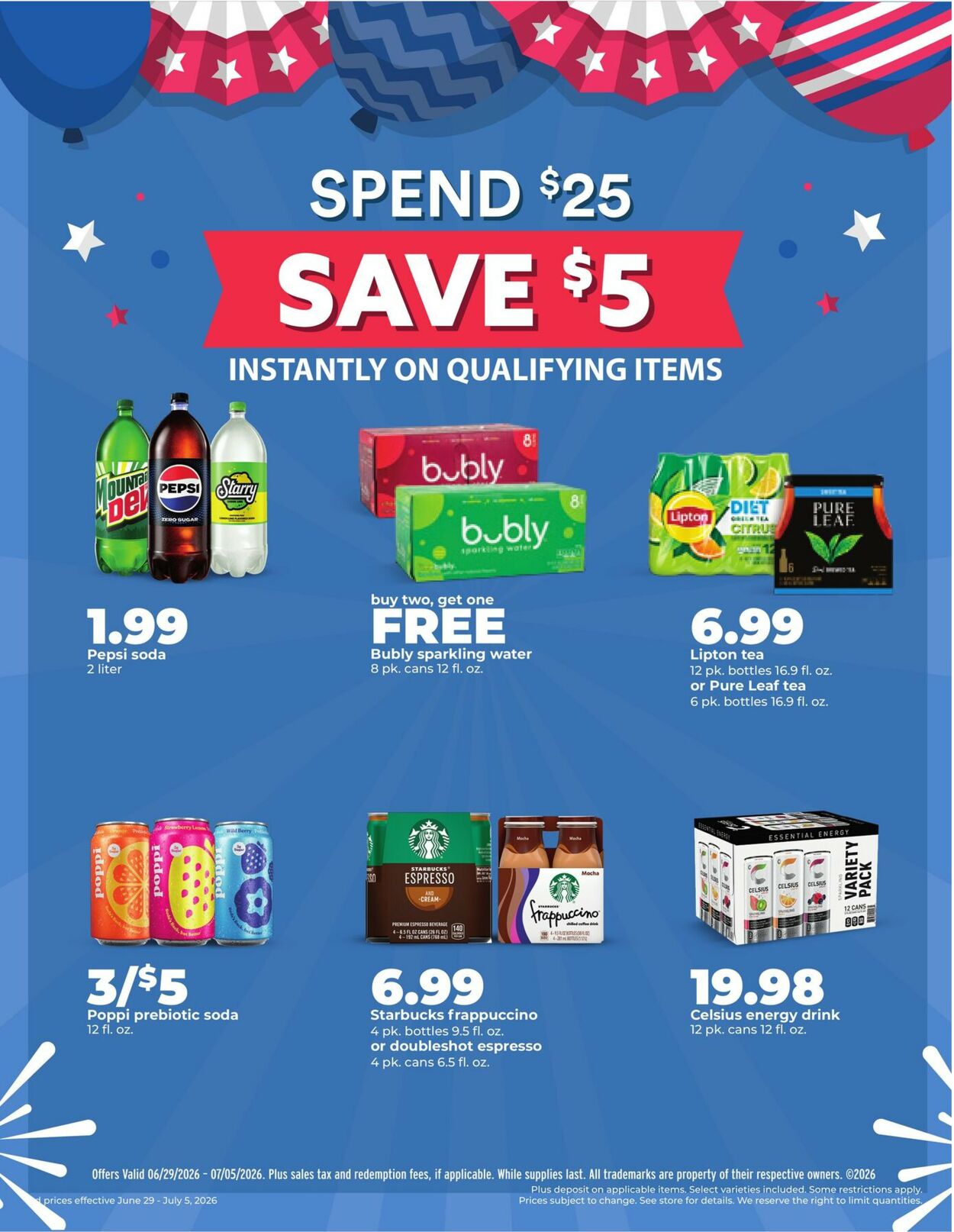 Catalogue HyVee from 06/29/2026