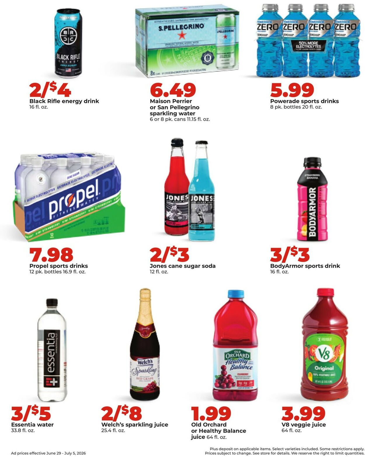 Catalogue HyVee from 06/29/2026