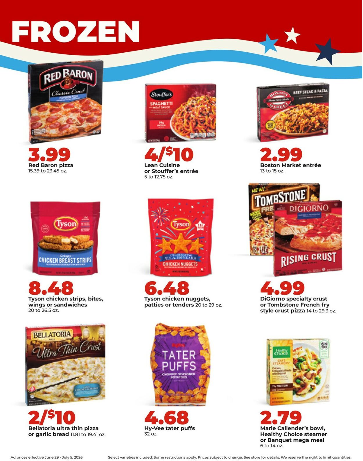 Catalogue HyVee from 06/29/2026
