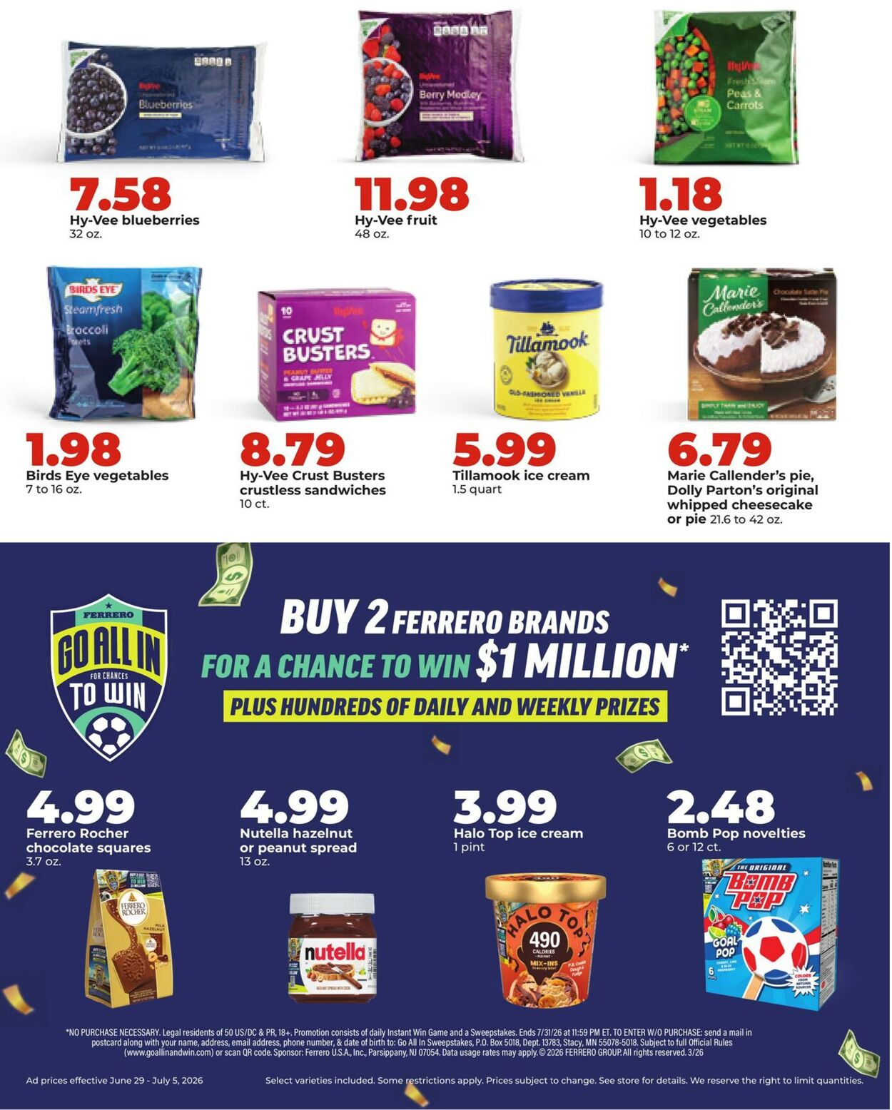 Catalogue HyVee from 06/29/2026