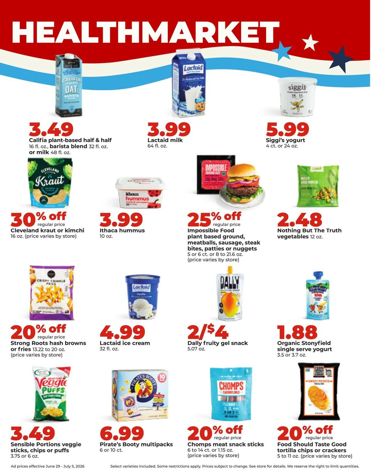 Catalogue HyVee from 06/29/2026