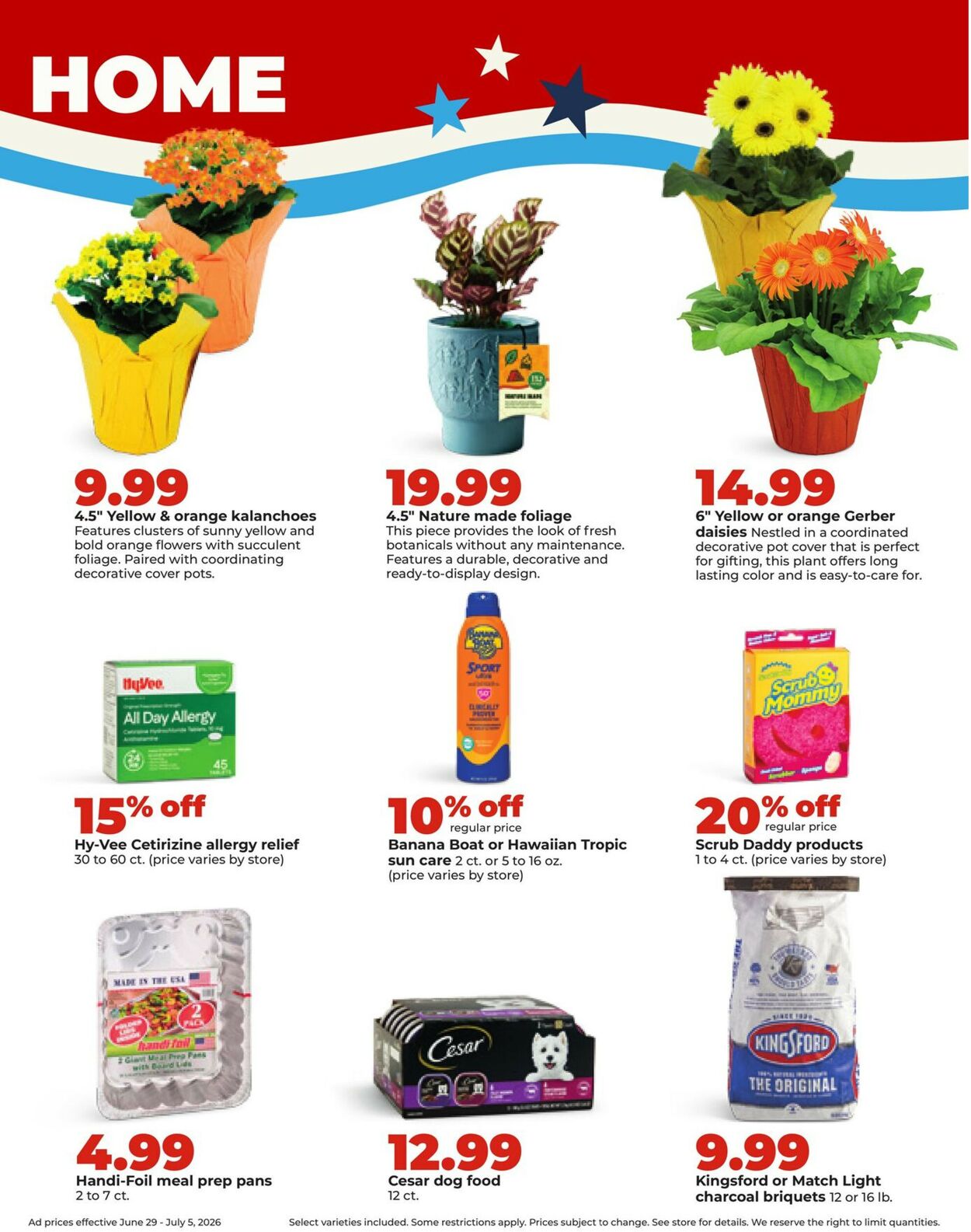 Catalogue HyVee from 06/29/2026