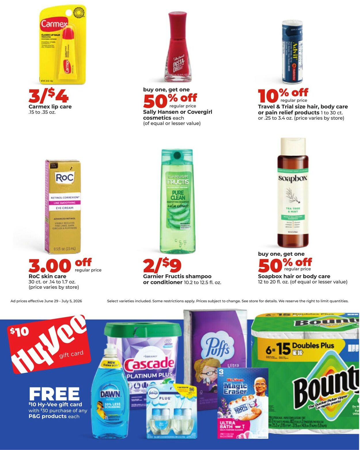 Catalogue HyVee from 06/29/2026
