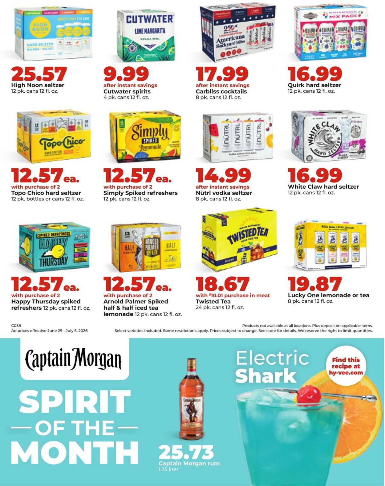 Catalogue HyVee from 06/29/2026