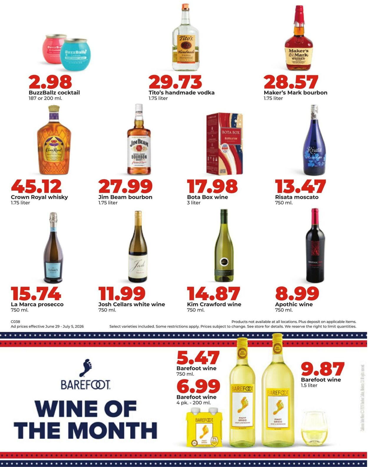 Catalogue HyVee from 06/29/2026