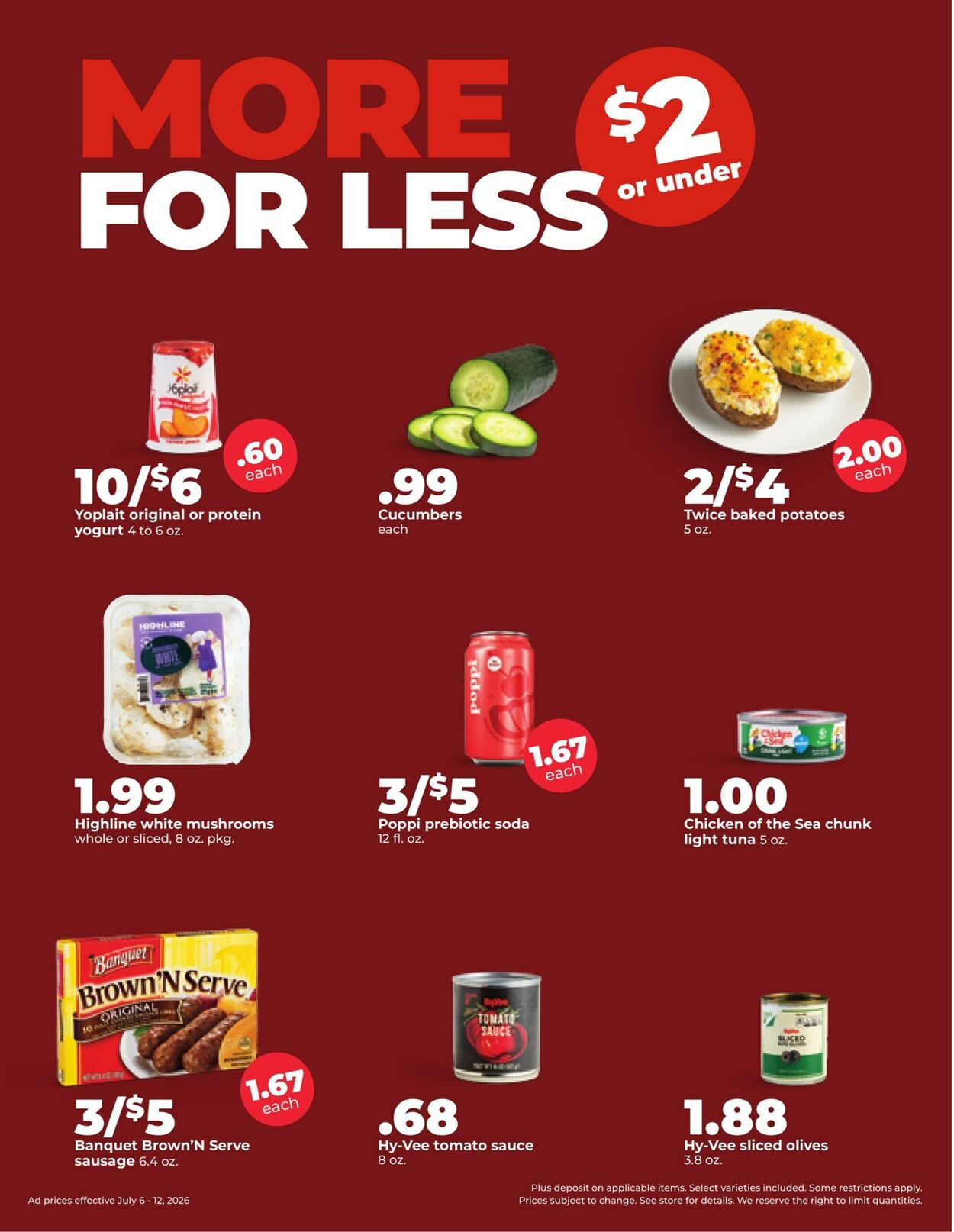 Catalogue HyVee from 07/06/2026