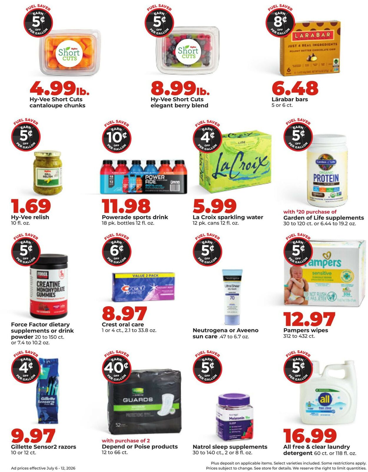 Catalogue HyVee from 07/06/2026