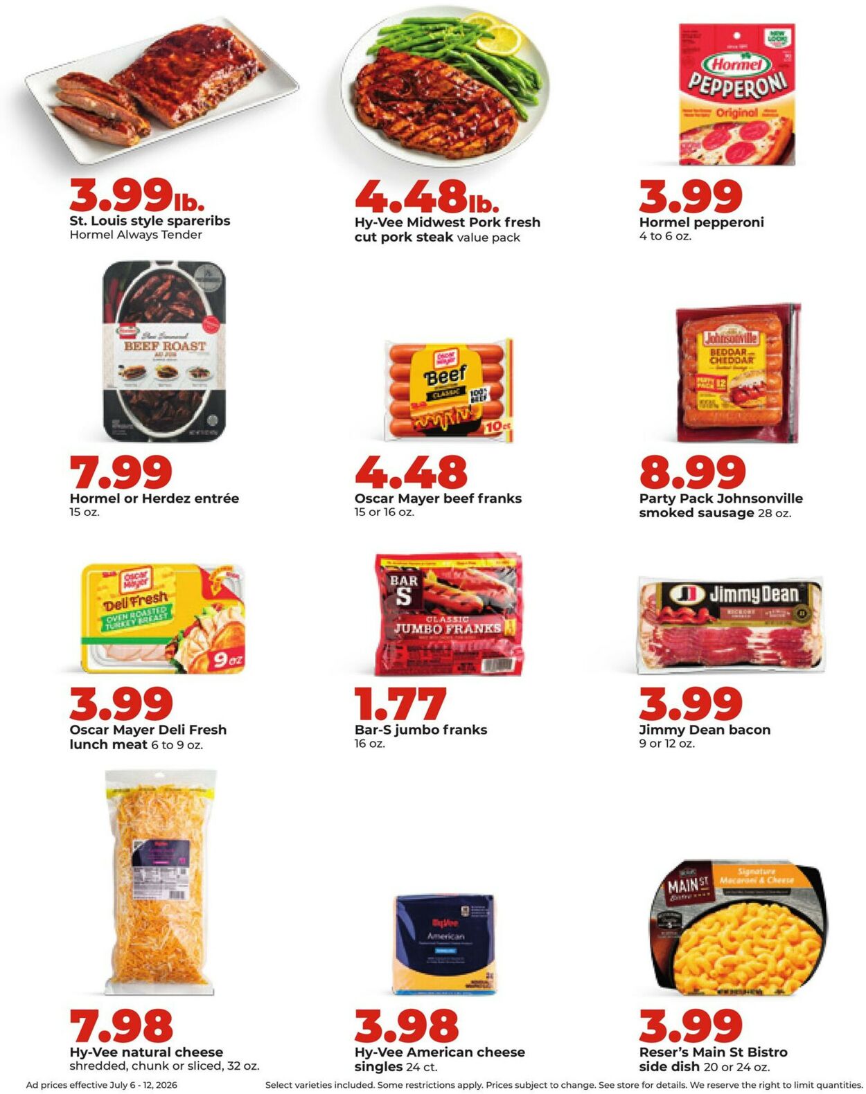 Catalogue HyVee from 07/06/2026