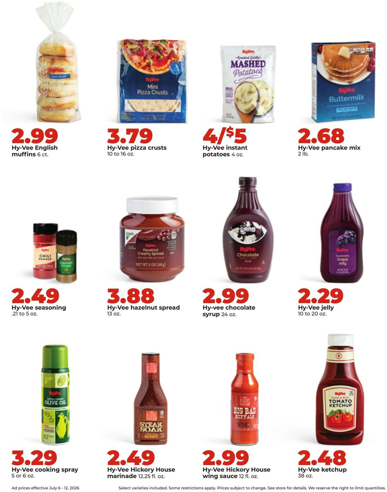 Catalogue HyVee from 07/06/2026
