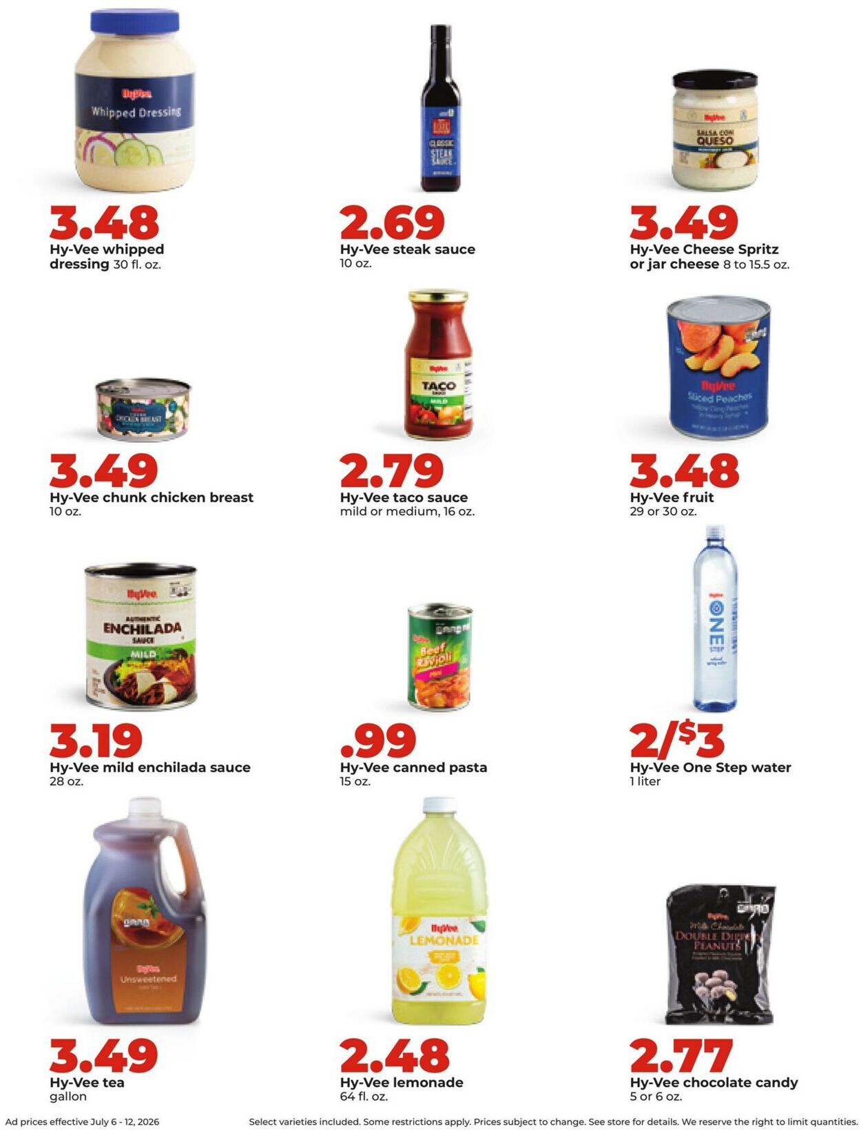 Catalogue HyVee from 07/06/2026