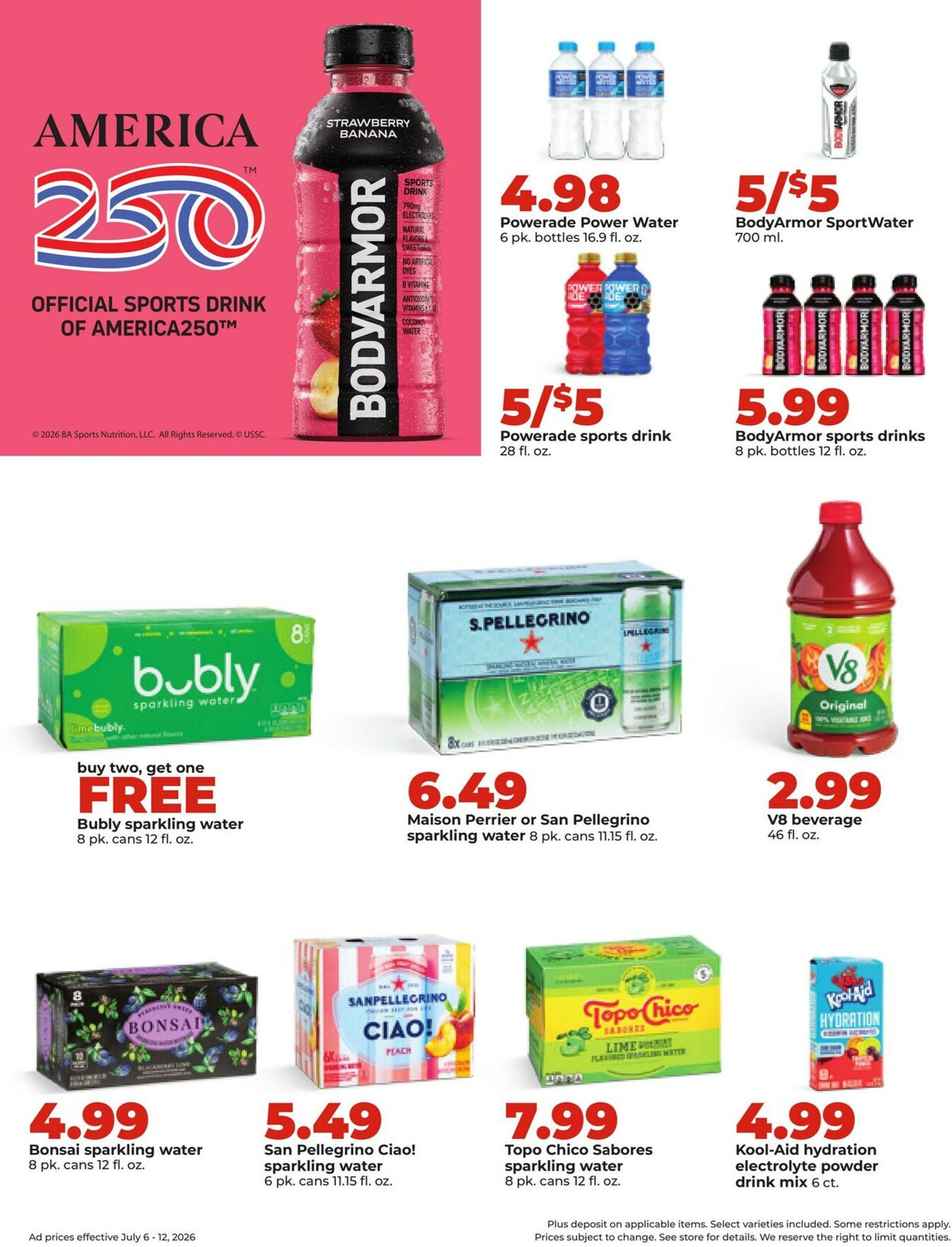 Catalogue HyVee from 07/06/2026