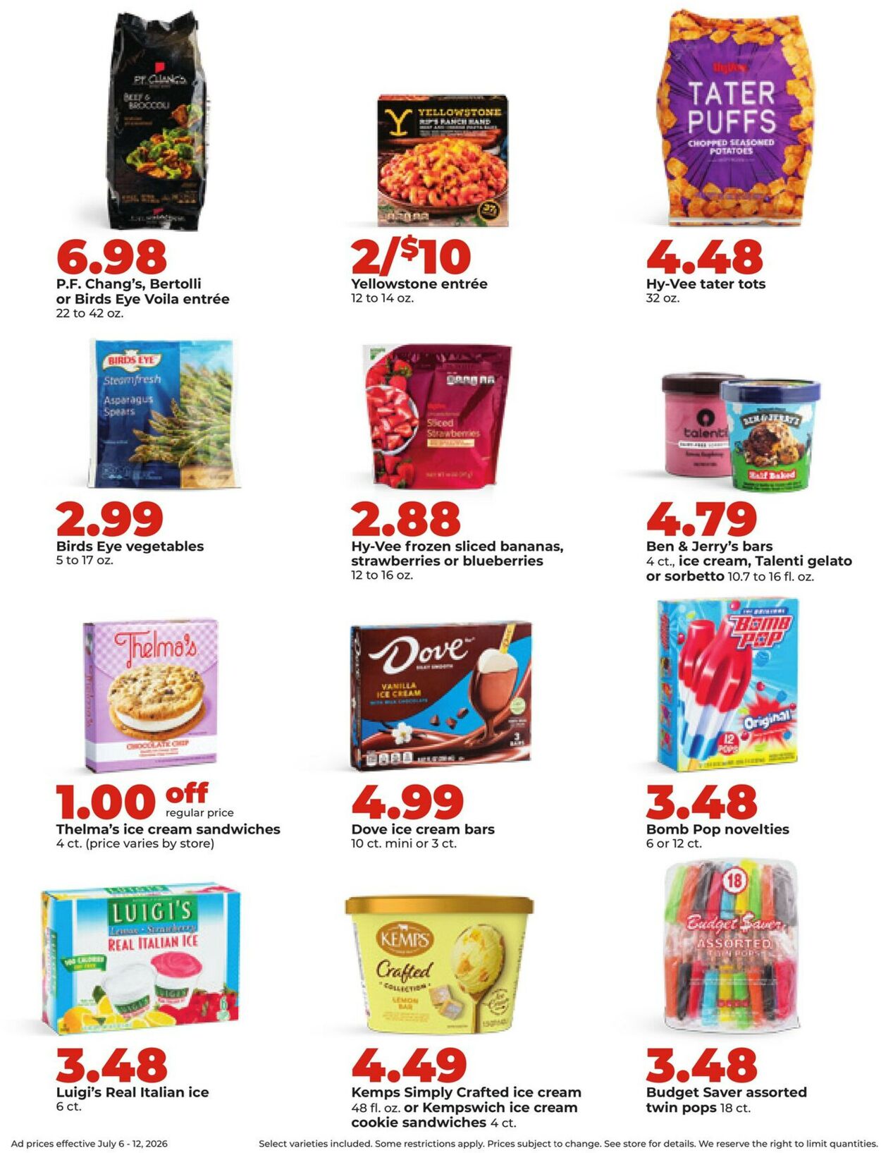 Catalogue HyVee from 07/06/2026