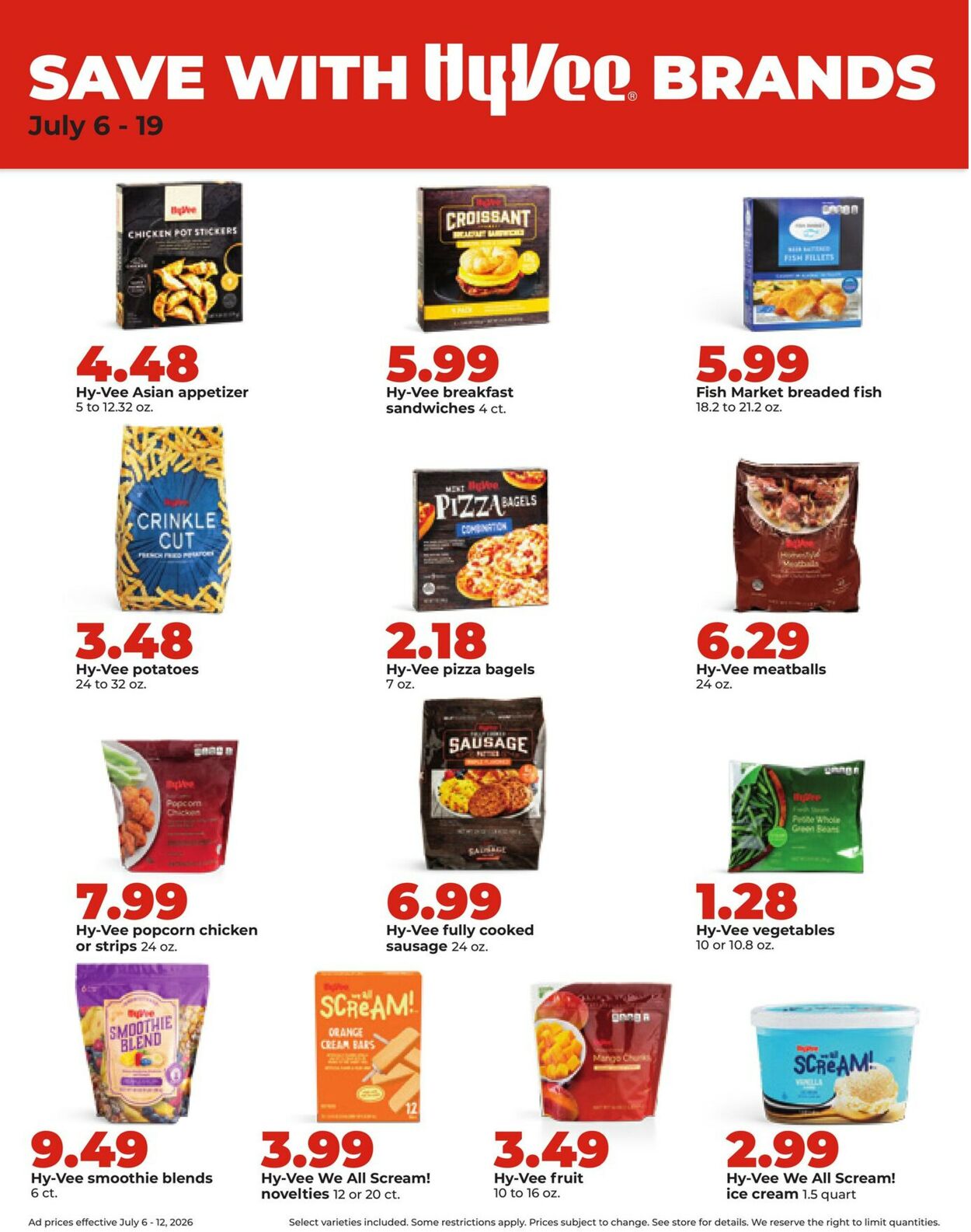 Catalogue HyVee from 07/06/2026