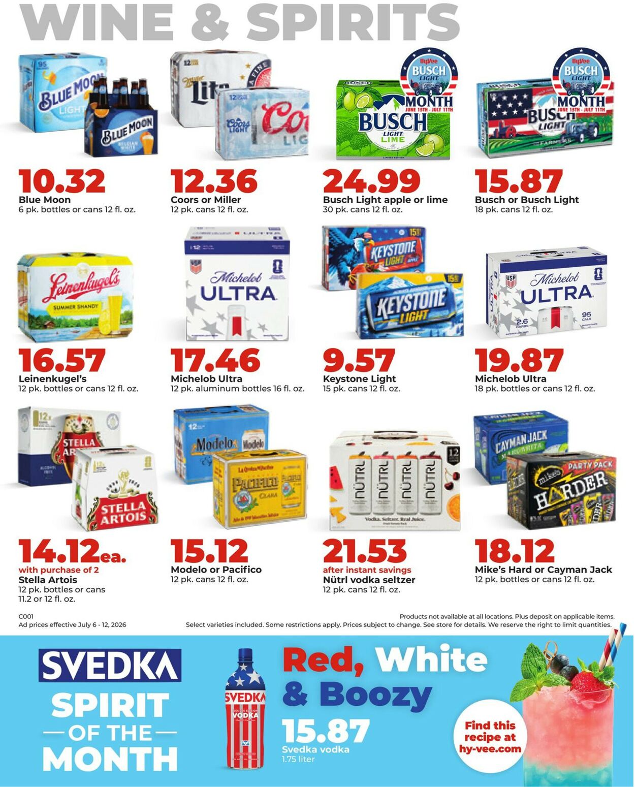 Catalogue HyVee from 07/06/2026