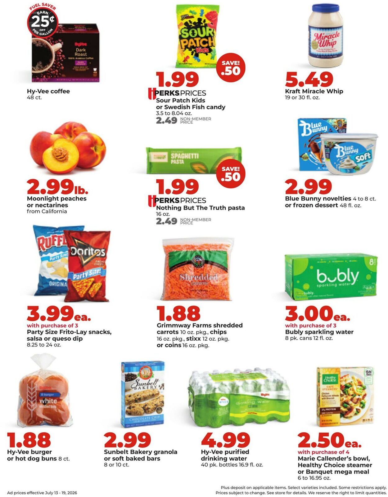 Catalogue HyVee from 07/13/2026